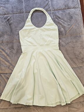 Manners London Skater Dress In Minty
